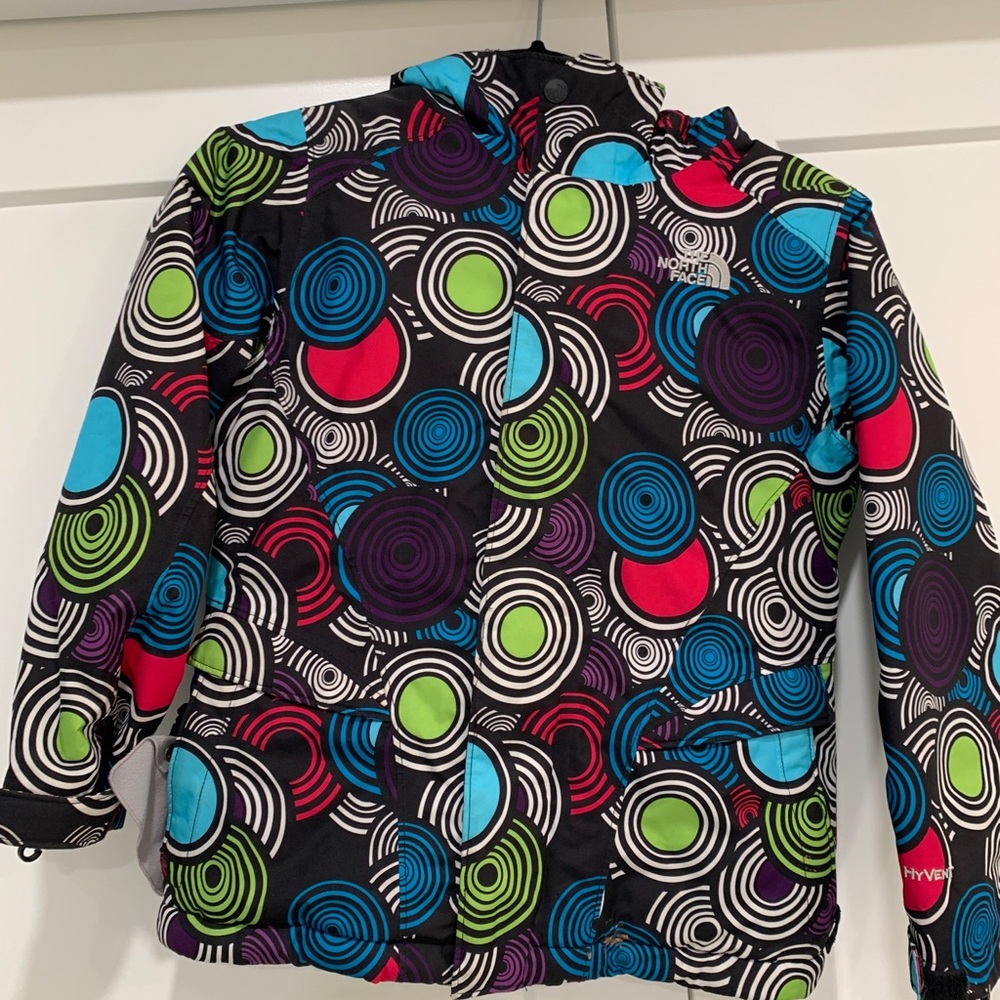 Girls The North Face ski jacket coat